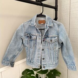 Kids Vintage Levi’s Denim Jacket Size 8-9
